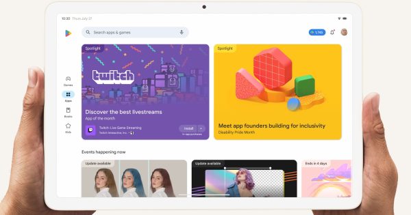 Οι συσκευές με μεγαλύτερες οθόνες απολαμβάνουν βελτιωμένη εμπειρία στο Google Play
