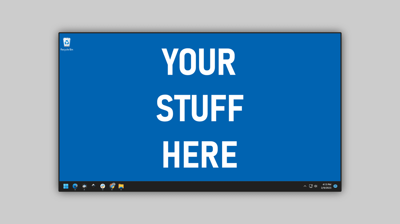 Πρέπει να αποθηκεύετε αρχεία στην επιφάνεια εργασίας σας, να γιατί
