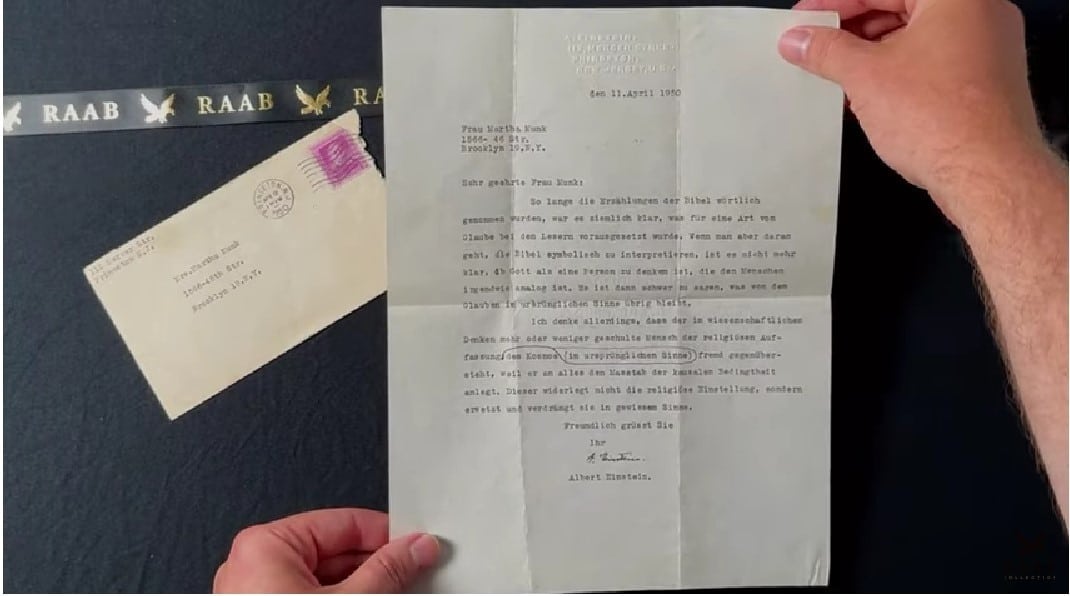 Τί πίστευε ο Αϊνστάιν για τη Δημιουργία, την Επιστήμη και τη φύση του Θεού: Μία αποκαλυπτική, ανέκδοτη επιστολή του