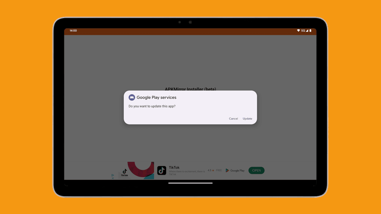 Το Android 14 θα σας προειδοποιήσει όταν προσπαθείτε να φορτώσετε ενημερώσεις για ορισμένες εφαρμογές Google
