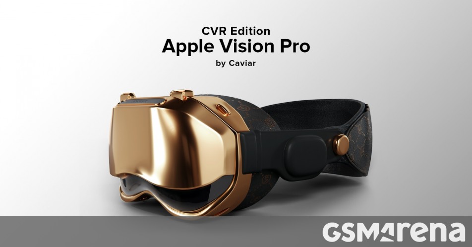 Το Apple Vision Pro Caviar Edition είναι διακοσμημένο με χρυσό 18 καρατίων, κοστίζει 40 χιλιάδες δολάρια
