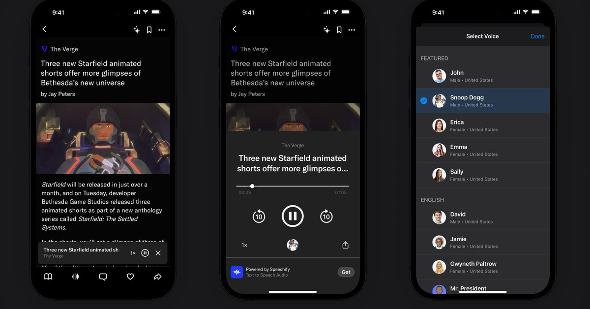 Το Artifact αποκτά μια λειτουργία μετατροπής κειμένου σε ομιλία με τεχνητή νοημοσύνη για να σας διαβάζει τις ειδήσεις
