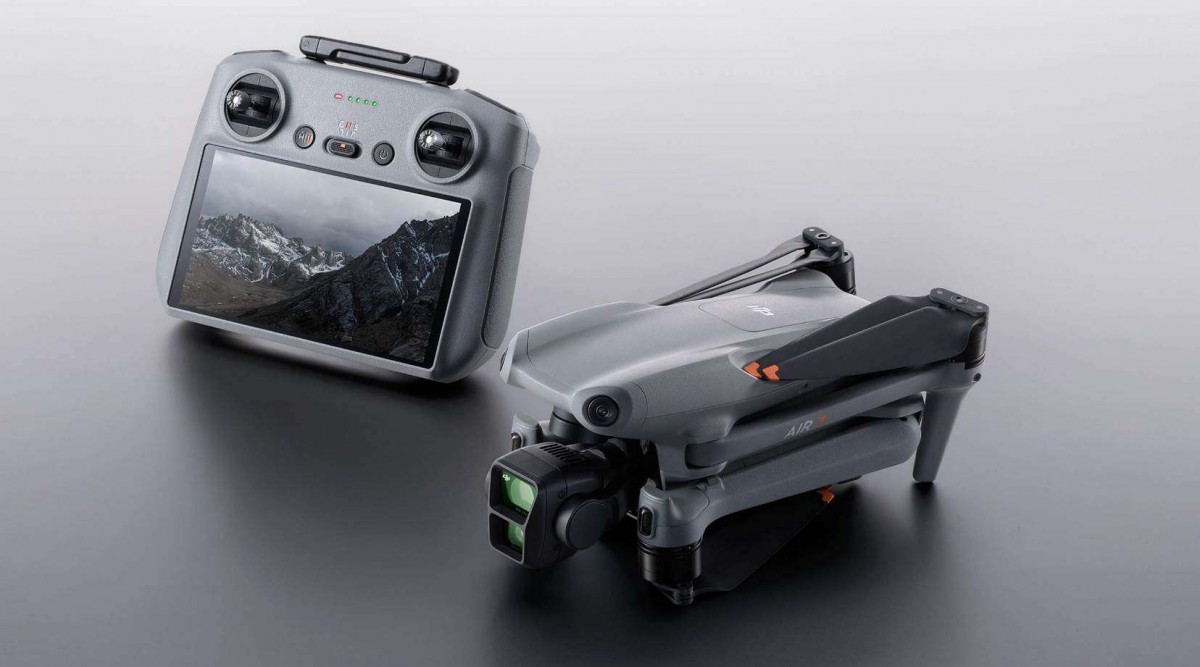 Το DJI Air 3 είναι επίσημο με δύο κάμερες - ευρεία και τηλεφακό
