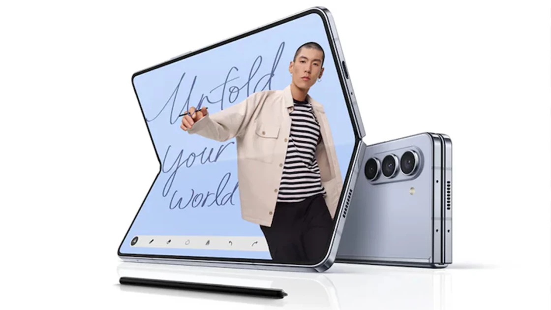 Το Samsung Galaxy Z Fold 5 αποκαλύφθηκε με τιμή $1800 και αναβαθμισμένο μεντεσέ