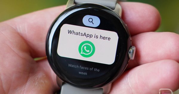 Το WhatsApp φτάνει σε ρολόγια Wear OS όπως το ρολόι Pixel

