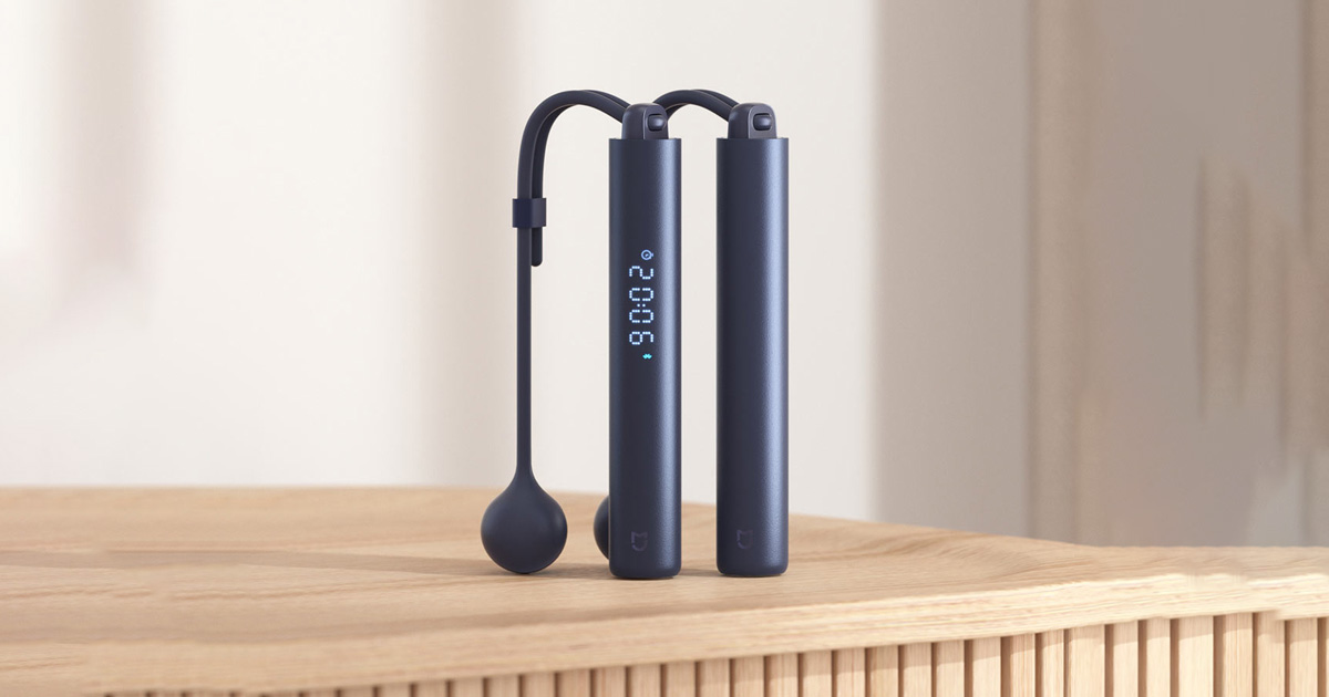 Το Xiaomi Mijia Smart Skipping Rope είναι το πρώτο έξυπνο σχοινάκι
