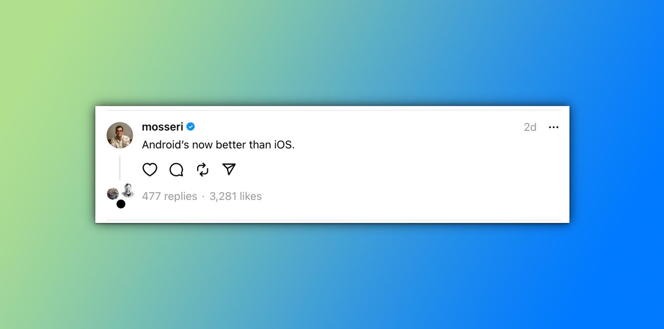 Το αφεντικό του Instagram λέει ότι το Android είναι καλύτερο από το iOS, αλλά έχει δοκιμάσει το Instagram σε Android;
