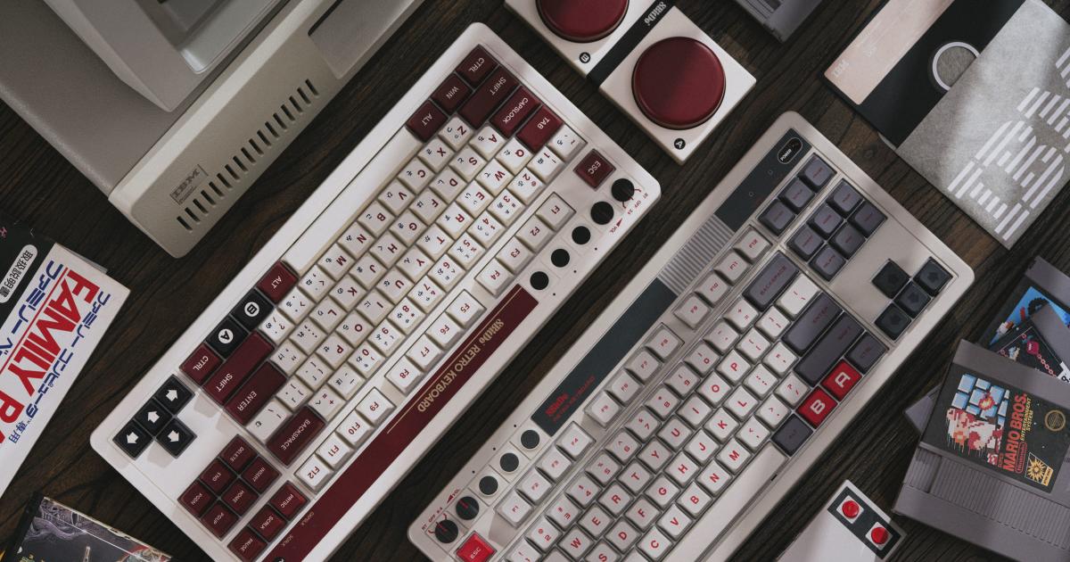 Το μηχανικό πληκτρολόγιο της 8BitDo, εμπνευσμένο από τη Nintendo, έχει Super Buttons που απλώς ζητούν να πολτοποιηθούν
