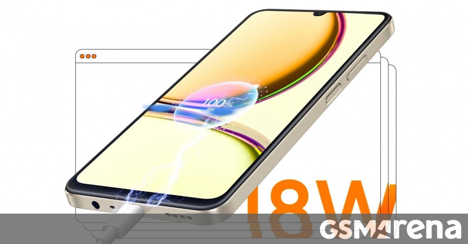 Το μοντέλο 108MP του Realme C53 θα είναι παχύτερο και θα φορτίζει πιο αργά από την έκδοση 50MP

