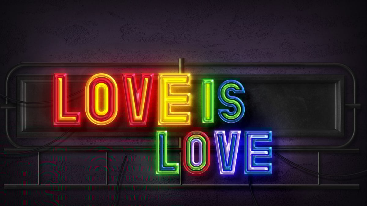 Το σλόγκαν «Love Is Love» προσπαθεί να εξυγιάνει την queerness για τους στρέιτ ανθρώπους
