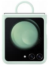 Silicone case with ring for Galaxy Z Flip5