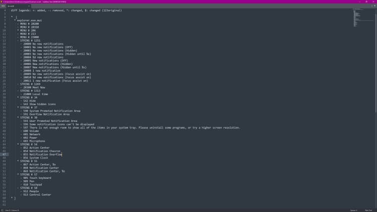 Αρχείο mui του File Explorer στο build 25921