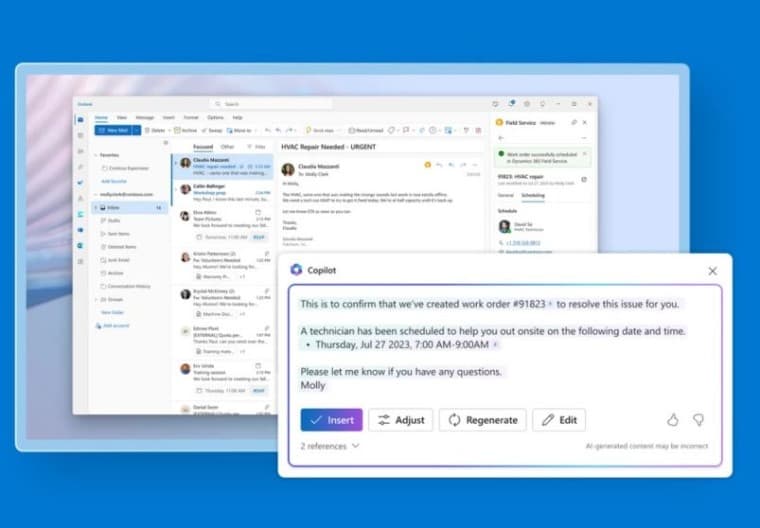 microsoft copilot in dynamics 365