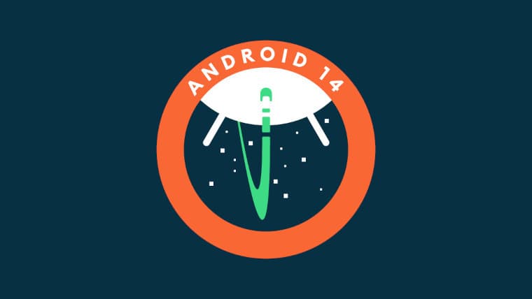 Android 14 logo
