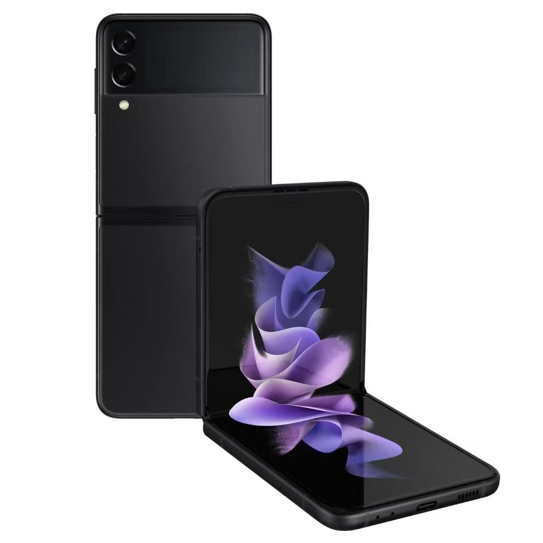 Samsung Galaxy Z Flip 3 σε μαύρο χρώμα
