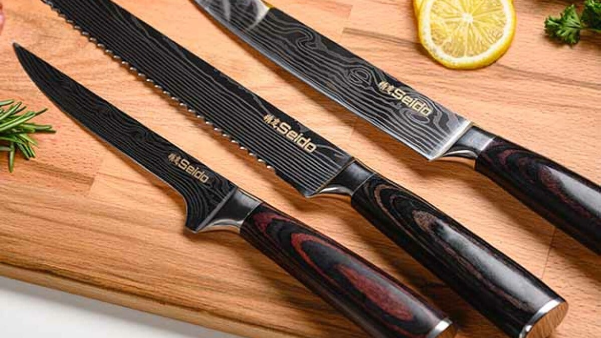 Καλύτερη προσφορά κουζίνας: Seido Japanese Master Chef's 8-Piece Knife Set για 140$
