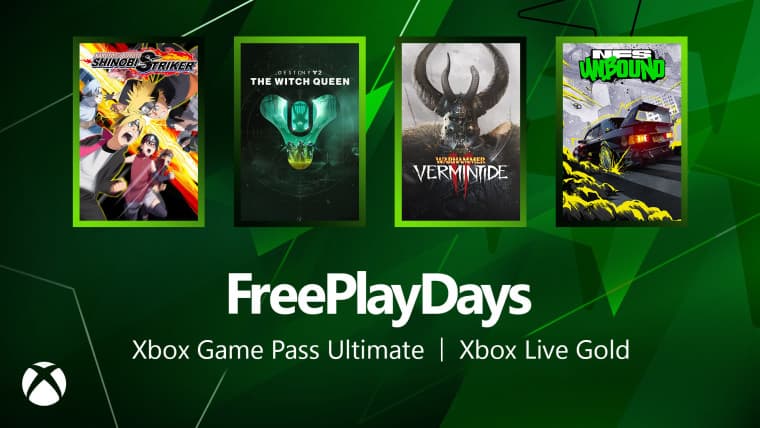 Xbox Free Play Days artwork