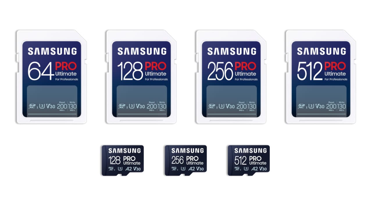 , Η Samsung αποκαλύπτει νέες κάρτες μνήμης PRO Ultimate με βελτιωμένη ταχύτητα και αξιοπιστία, TechWar.gr