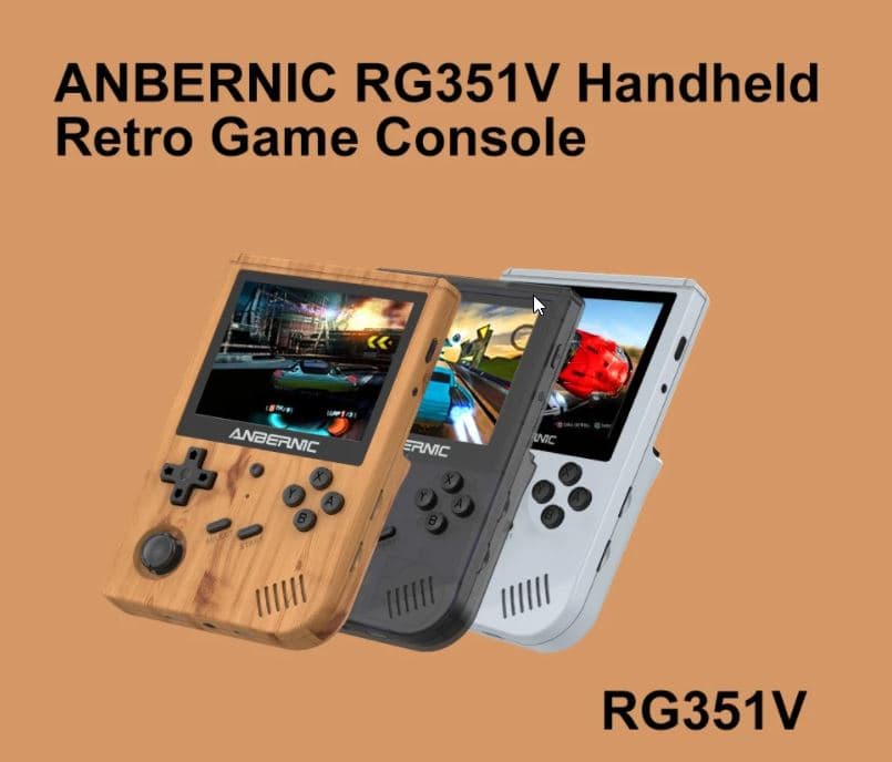 [#Ιστορικό_χαμηλό] ANBERNIC RG351V – Ένα σύγχρονο Gameboy με 16GB και συμβατότητα με PSP/PS1/NDS/N64 κτλ με 72€!