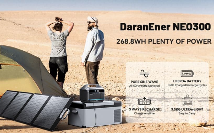 Φορητό "εργοστάσιο" Ενέργειας "DaranEner NEO300": Η επανάσταση στην παραγωγή ενέργειας!