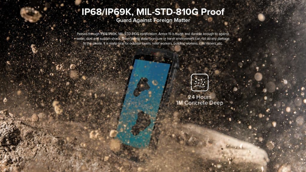 , [#Ιστορικό_χαμηλό] Ulefone Armor 15 : Το Rugged κινητό που έχει ενσωματωμένα… TWS ακουστικά, κοστίζει 178.1€!, TechWar.gr