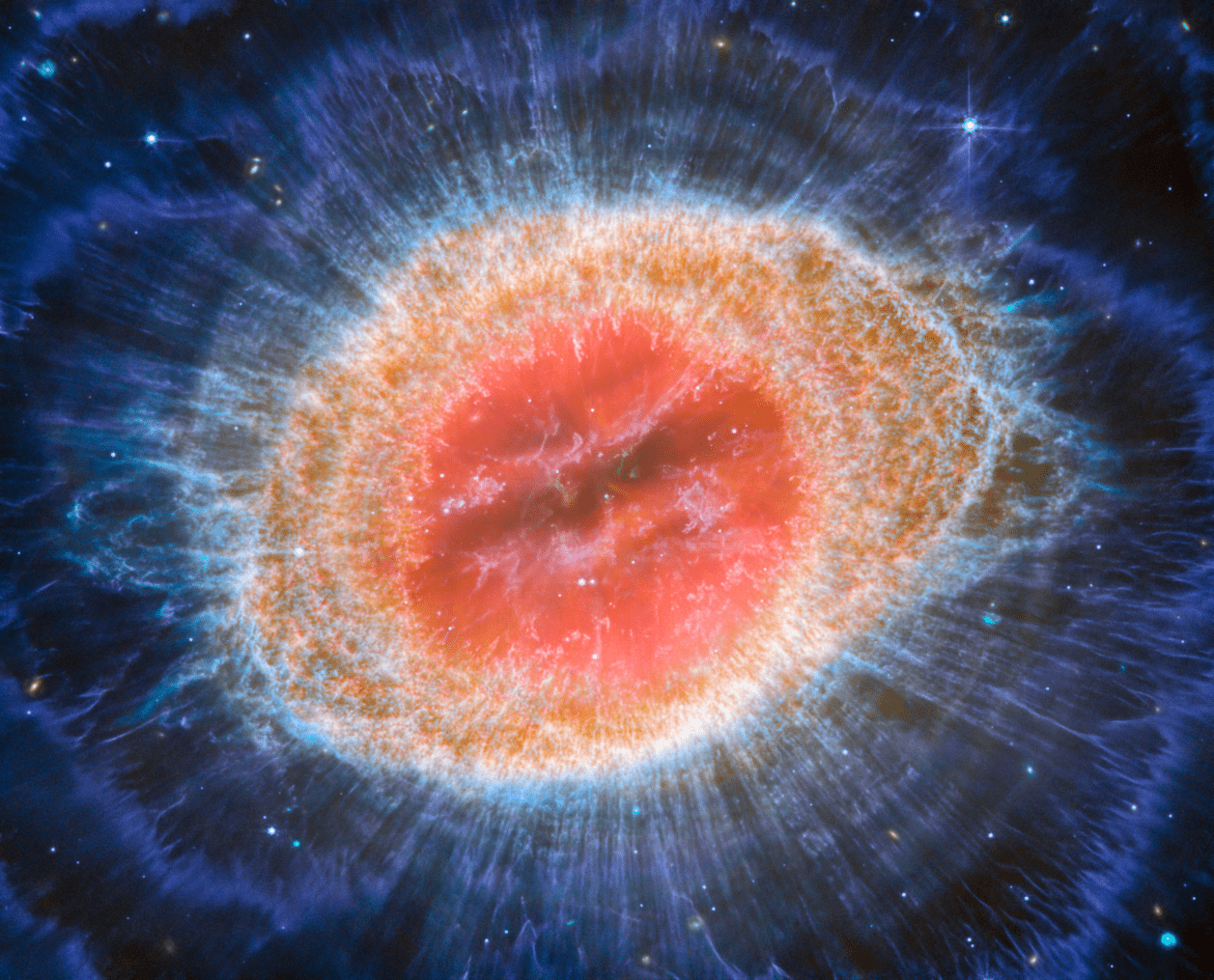 , Νέες εικόνες από το Δακτυλιοειδές Νεφέλωμα που καθηλώνουν χάρη στο τηλεσκόπιο James Webb, TechWar.gr