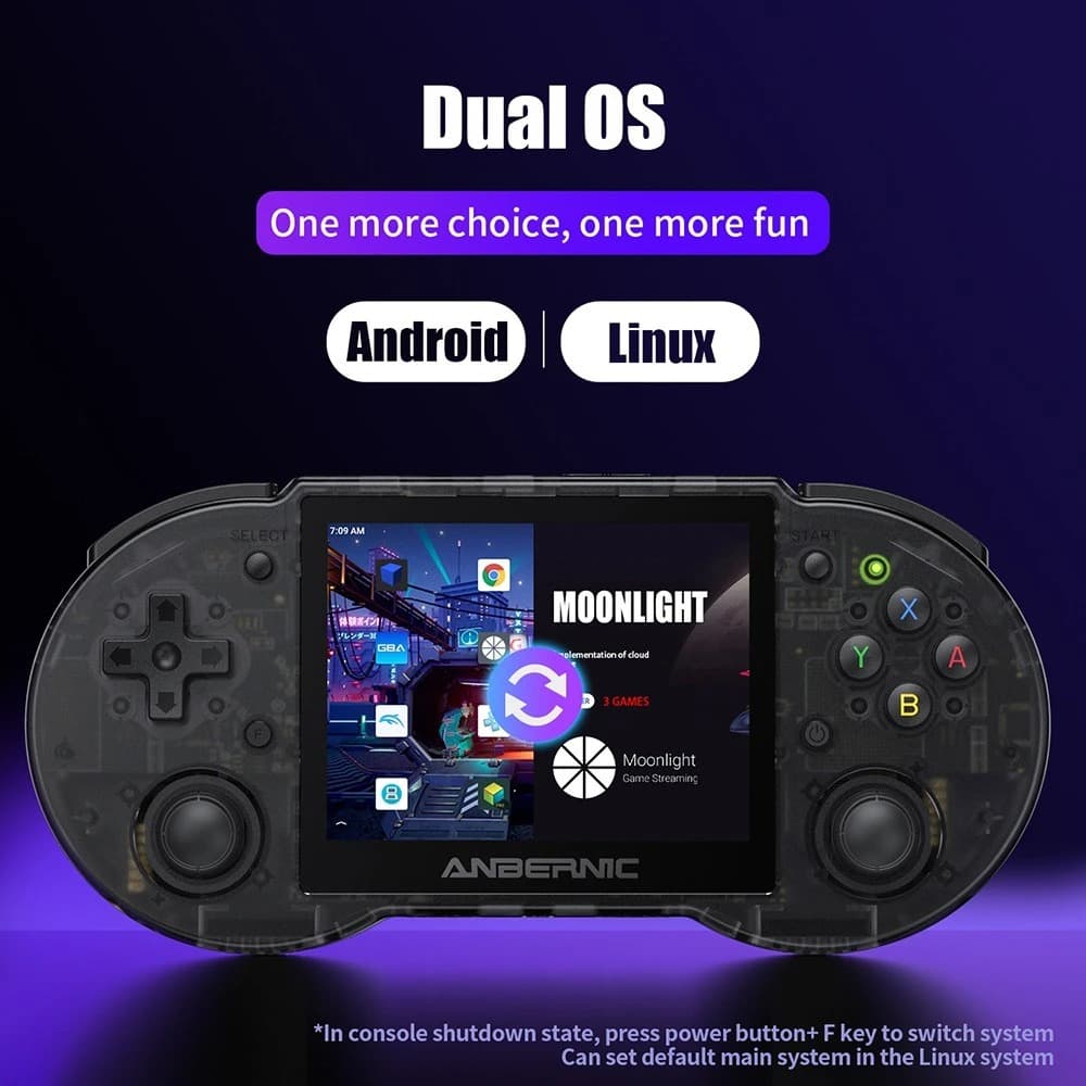 [#Ιστορικό_Χαμηλό] Anbernic RG353P : Dual OS (Android + Linux) emulator μηχάνημα, με οθόνη 3.5", 15000 παιχνίδια και 7 ώρες αυτονομία!