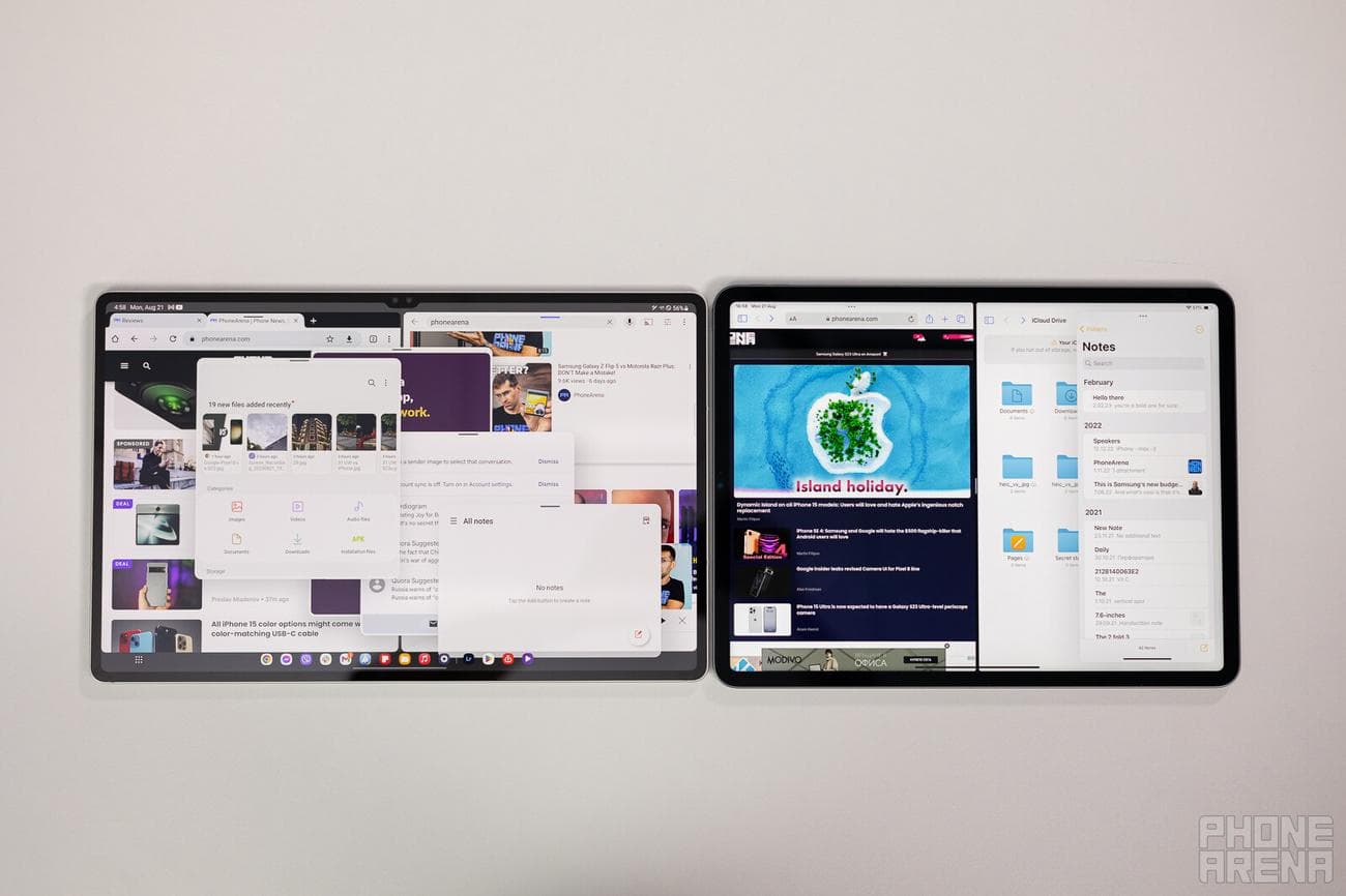 , Samsung Galaxy Tab S9 Ultra vs Apple iPad Pro 12.9: what’s the better laptop replacer?, TechWar.gr