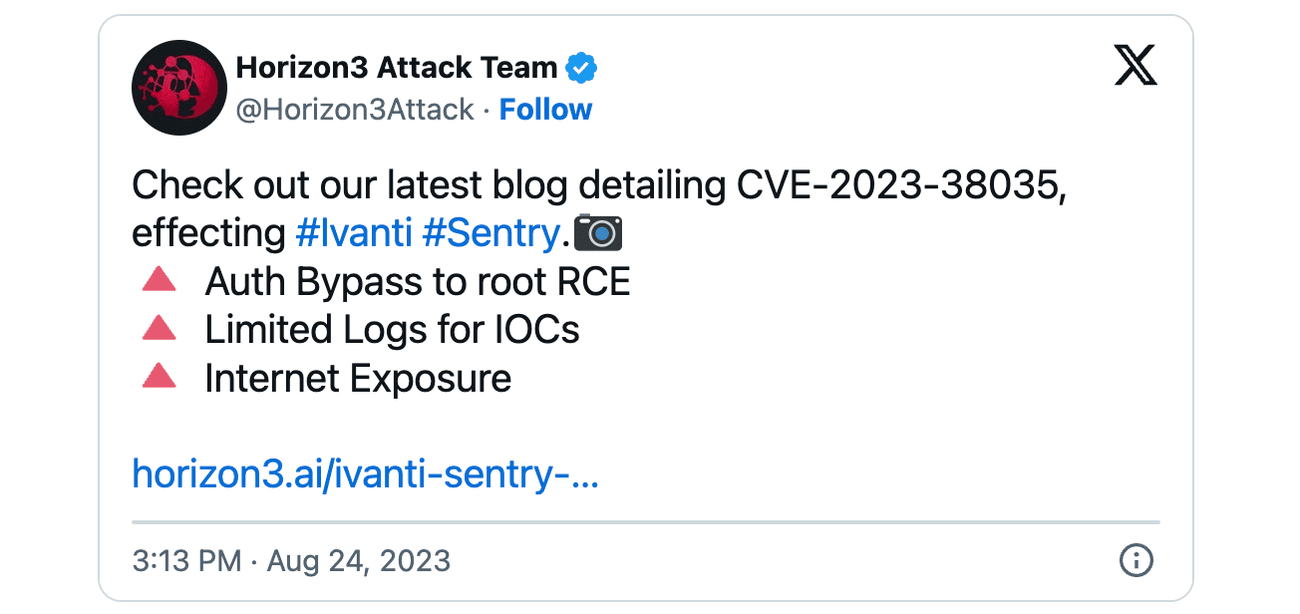 , Το Exploit κυκλοφόρησε για το σφάλμα Ivanti Sentry που καταχράστηκε ως zero-day σε επιθέσεις, TechWar.gr