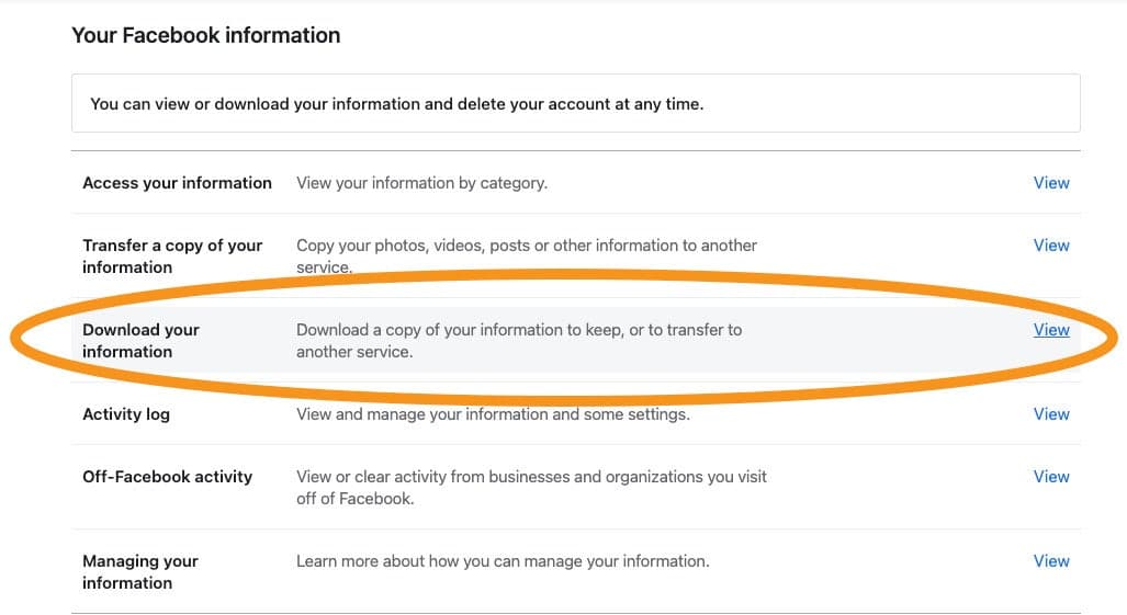 , How to delete your Facebook account, TechWar.gr
