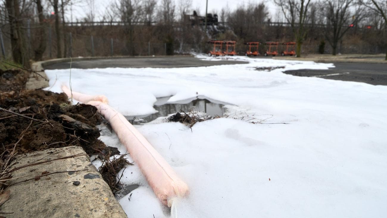 Aftermath Of Tanker Fire At I-95 In Bensalem
