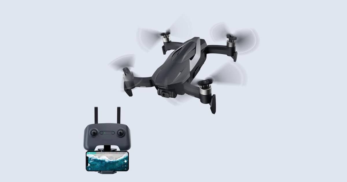 Funsnap Diva 2: μίνι drone 4K με gimbal, εμβέλεια 2 χλμ, GPS, διάρκεια πτήσης έως 30 λεπτά και τιμή μόνο 285€