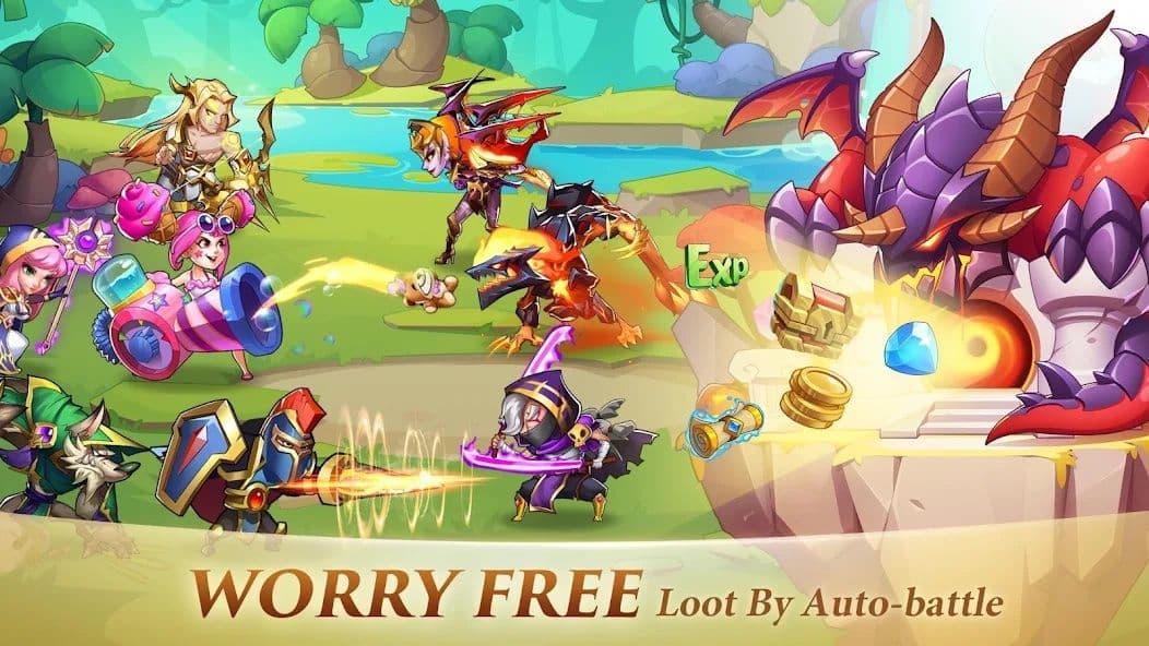 best-idle-games-android-idle-heroes-loot-by-auto-battle