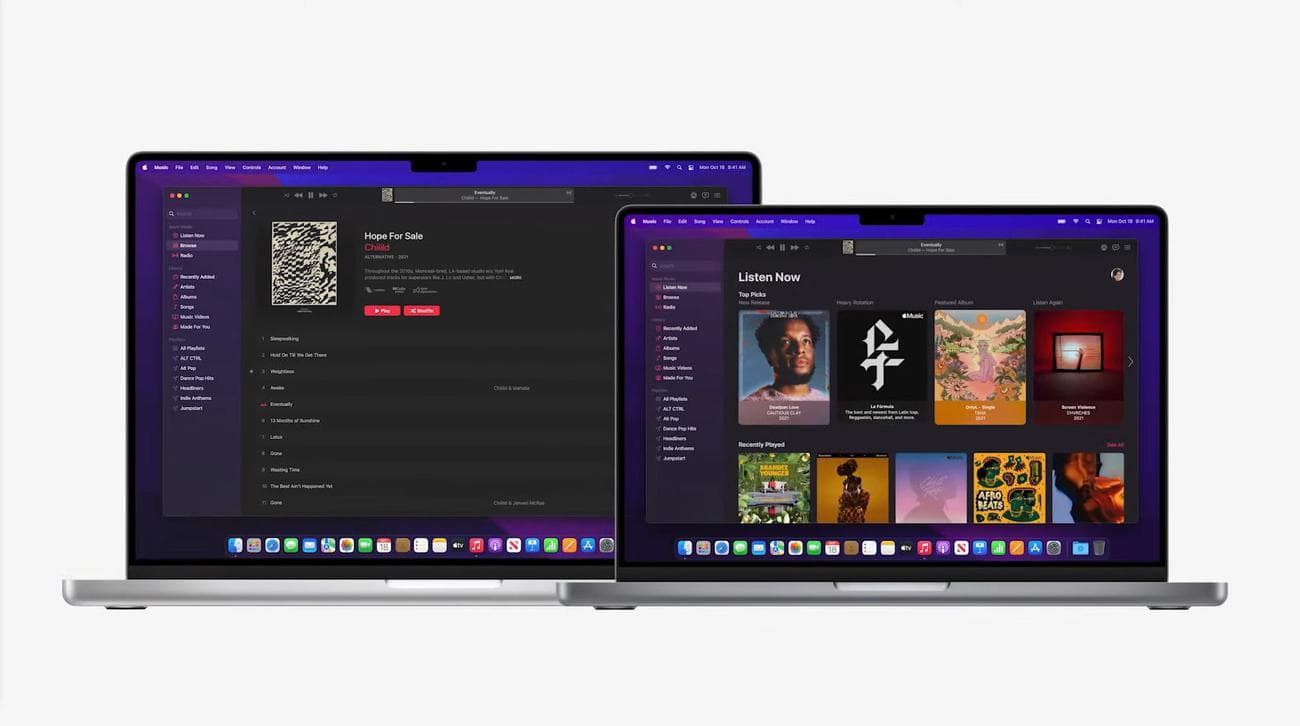 Μοντέλα MacBook Pro 2021 16 και 14 ιντσών