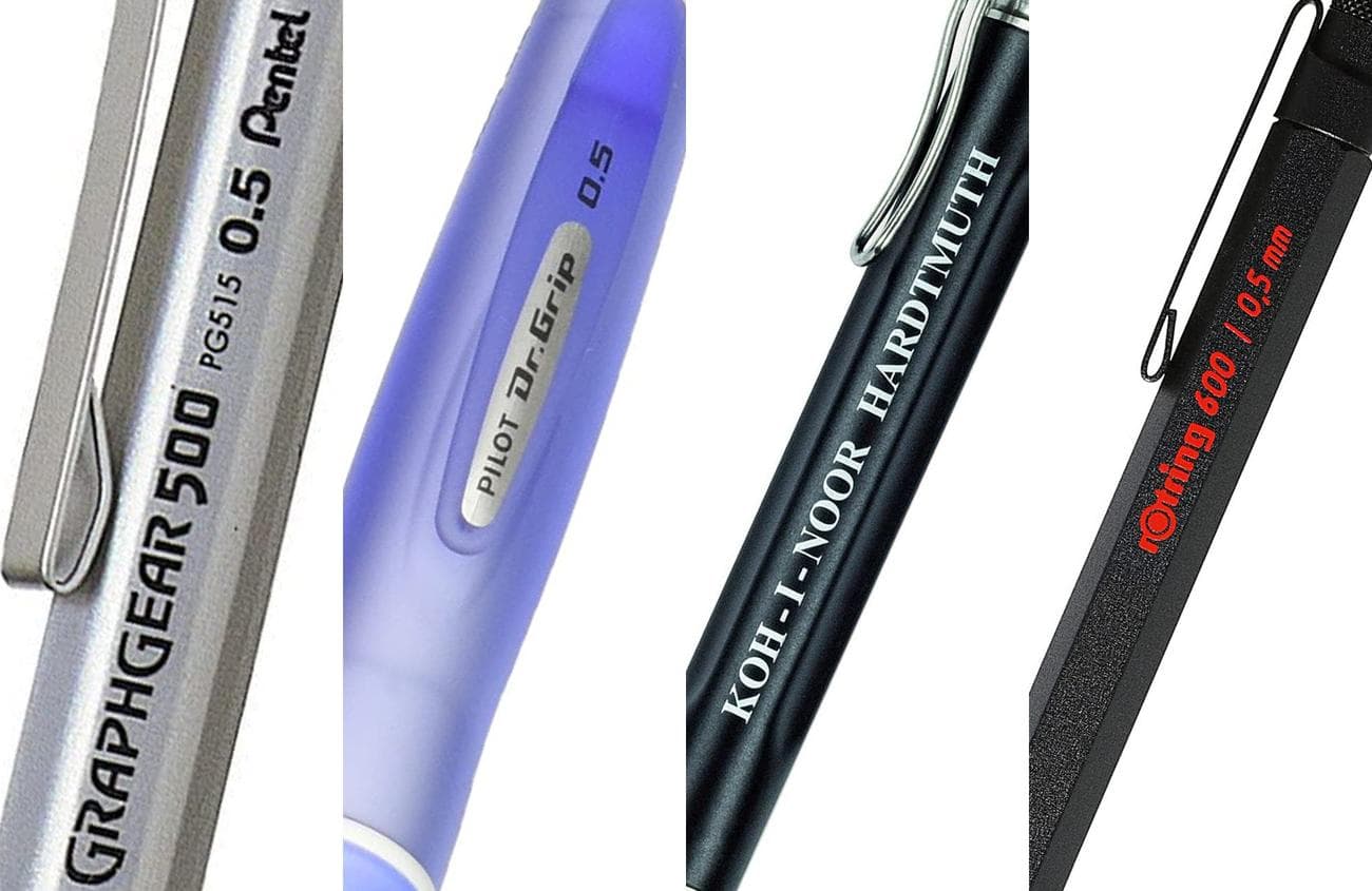 Put your thoughts on paper with the best mechanical pencils.