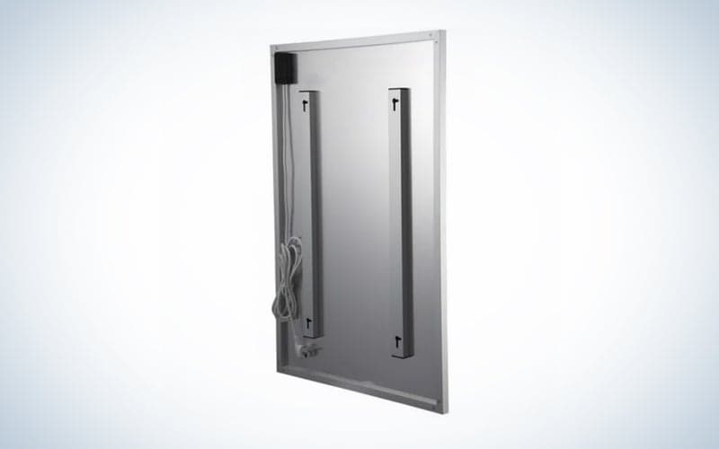 Wextar Infrared Heater best panel heater from the back showing cord