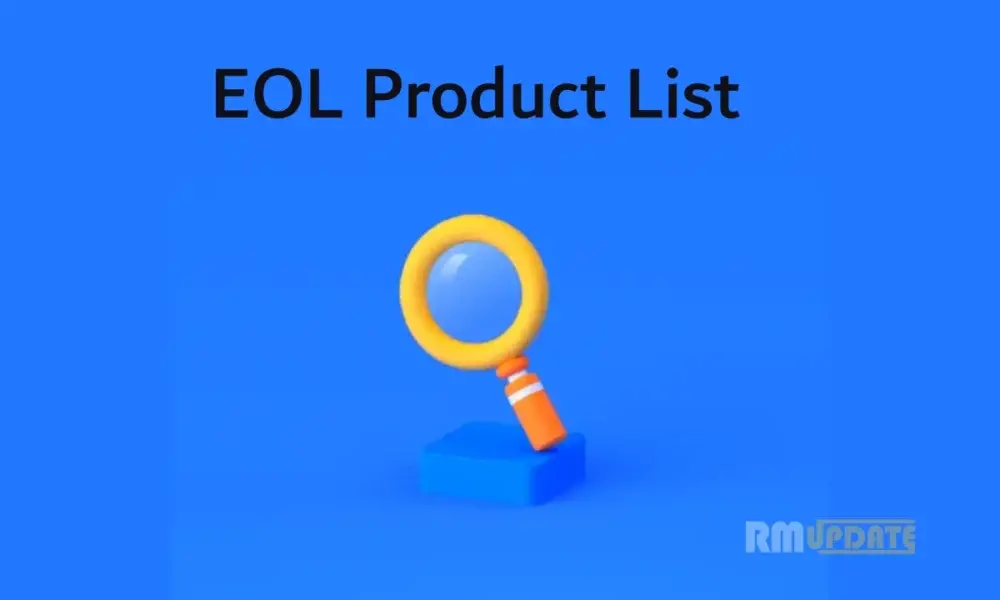 Xiaomi EOL Product List