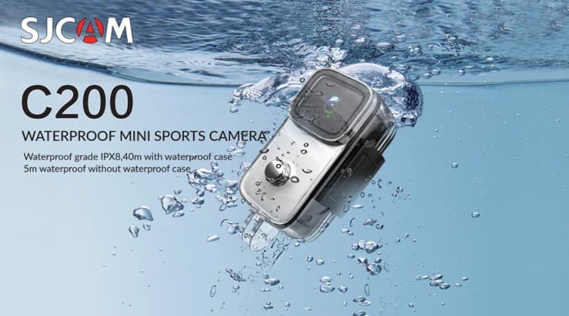 SJCAM C200 – Η νέα Ultra HD Σπορ Action Camera με 1,28” οθόνη και φακό SONY IMX335 στα 98.5€!