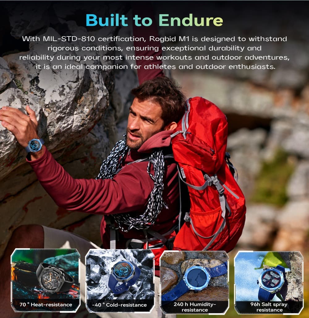 , Rogbid Tank M1 : Αδιάβροχο στα 50 μέτρα, με Ελληνικά, Bluetooth Calling και ΤΕΡΑΣΤΙΑ μπαταρία, στα 30.1€!, TechWar.gr