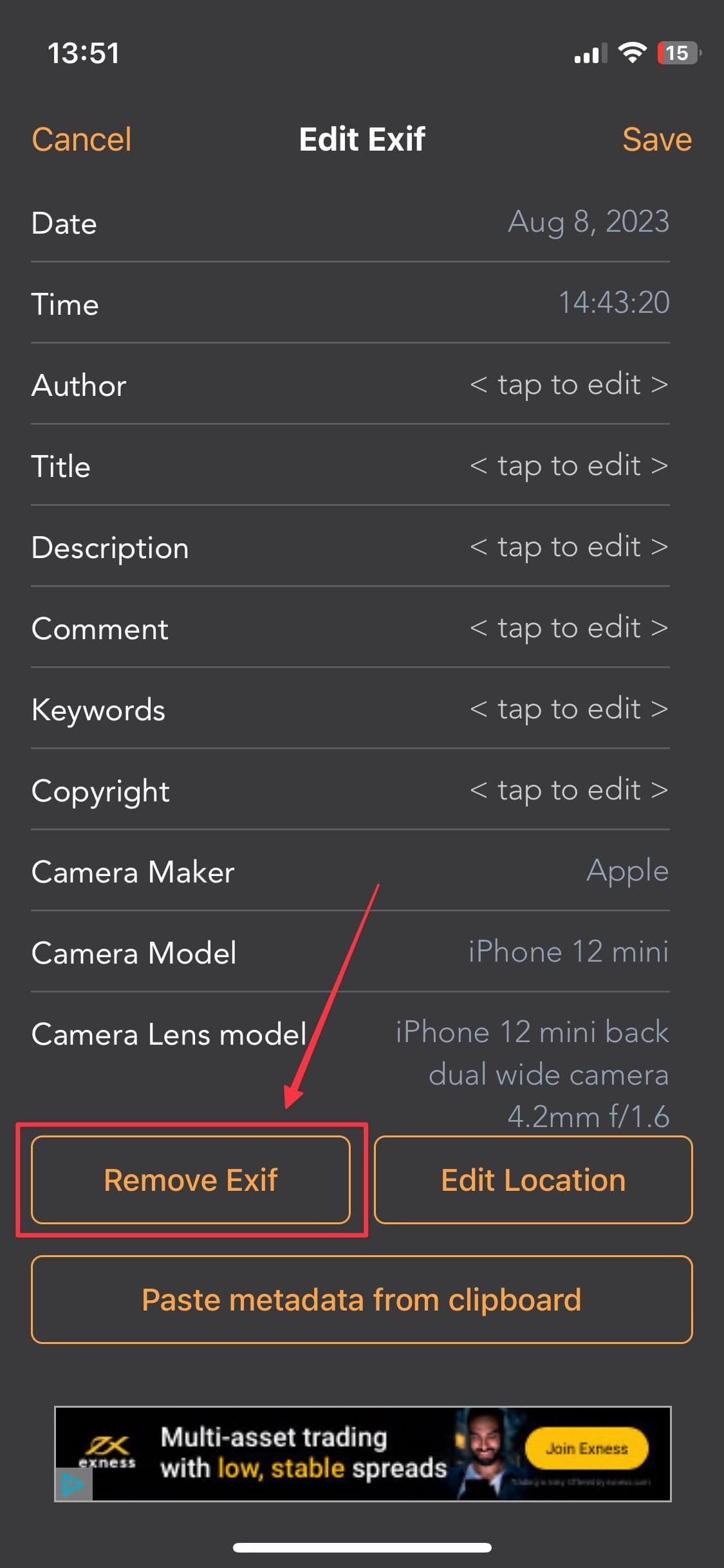 , Πώς να προβάλετε και να επεξεργαστείτε μεταδεδομένα φωτογραφιών στο τηλέφωνό σας, TechWar.gr