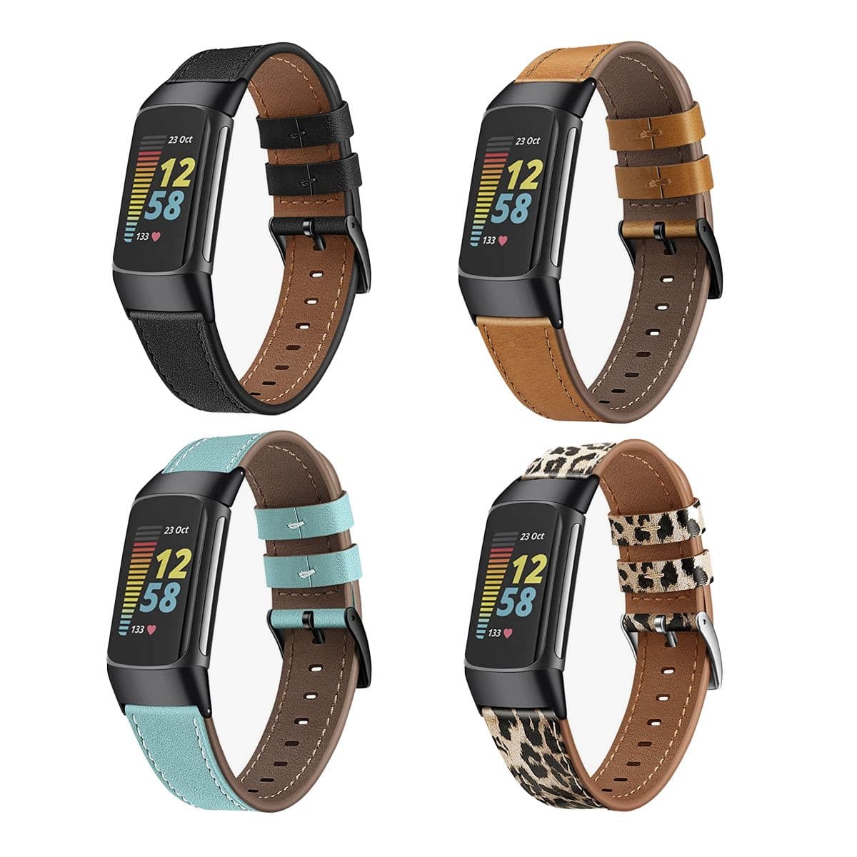 Fintie-leather-Fitbit-Charge-5-band
