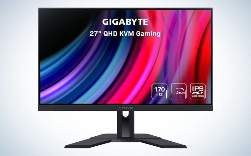 GIGABYTE M27Q 27 is the best monitor for gaming and graphic design.