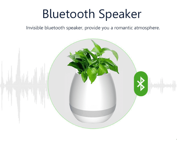 , Honana FGP1 : Κασπώ για το φυτό σας, που παίζει μουσική οταν ακουμπάτε τα φύλλα και έχει και φωτάκι νυκτός με 14.9€!, TechWar.gr