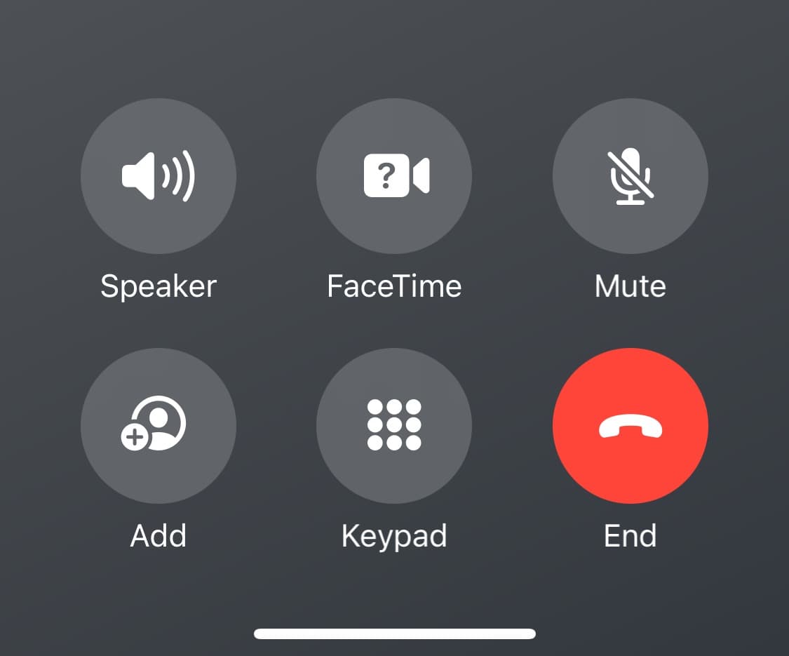 Οθόνη λήξης κλήσης iOS 17 beta 5