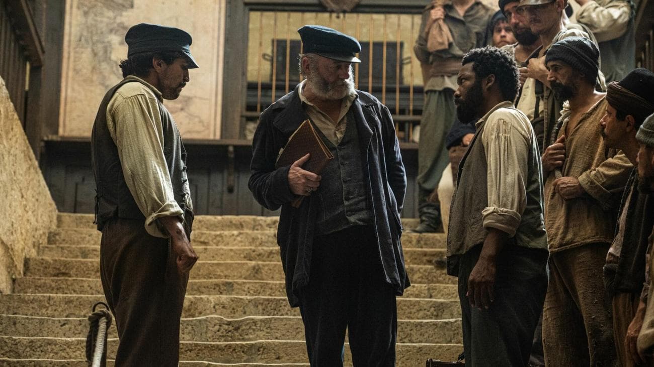 Ο David Dastmalchian και ο Corey Hawkins "Το τελευταίο ταξίδι της Δήμητρας."