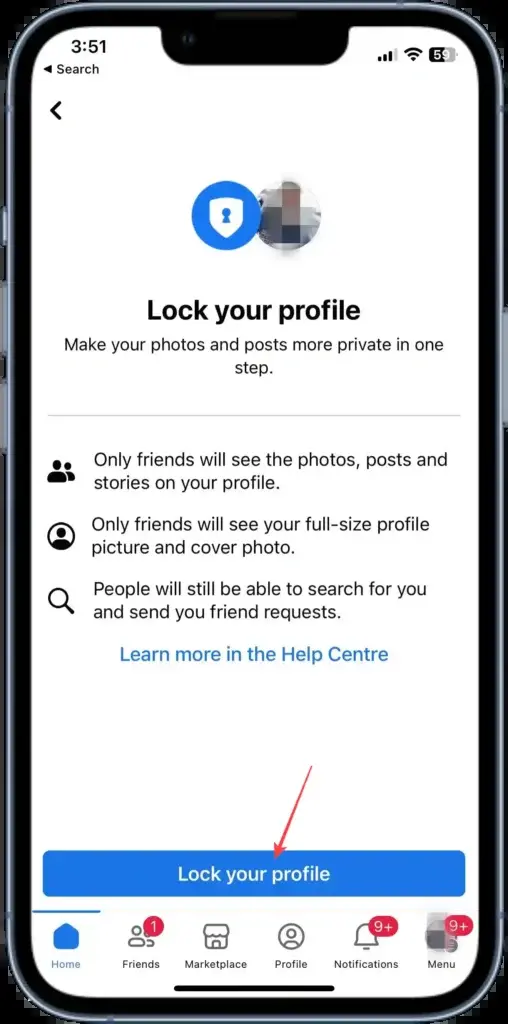 , Πώς να κλειδώσετε ή να ξεκλειδώσετε το προφίλ στο Facebook;, TechWar.gr