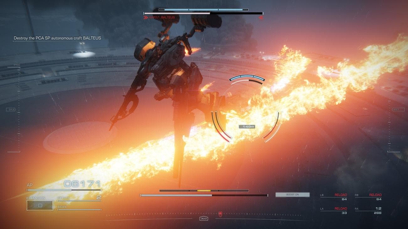 , Armored Core 6 Balteus boss οδηγός: Καλύτερη κατασκευή και πώς να νικήσετε, TechWar.gr