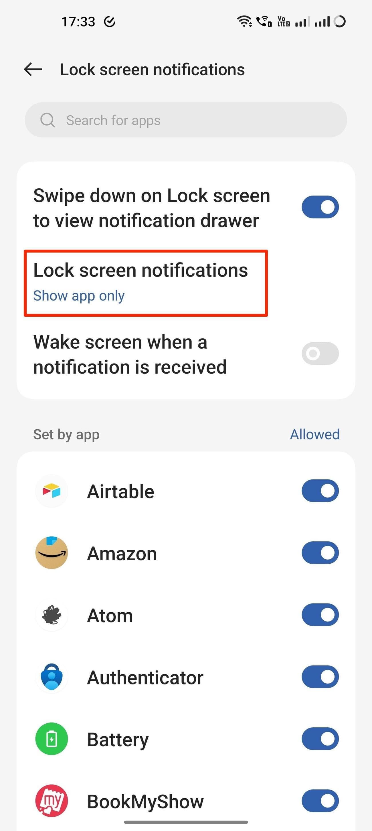 Ειδοποιήσεις οθόνης κλειδώματος OnePlus 11 OxygenOS 13
