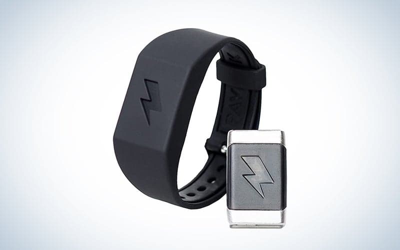 A Shock Clock 2 on a blue and white background